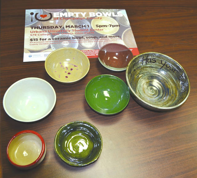 Empty bowls on table
